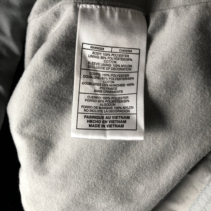 00'S Nike Windbreaker Men's M size polyester black type Vintage Second Hand
