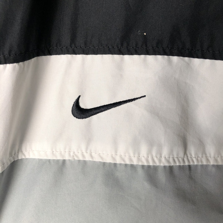 00'S Nike Windbreaker Men's M size polyester black type Vintage Second Hand