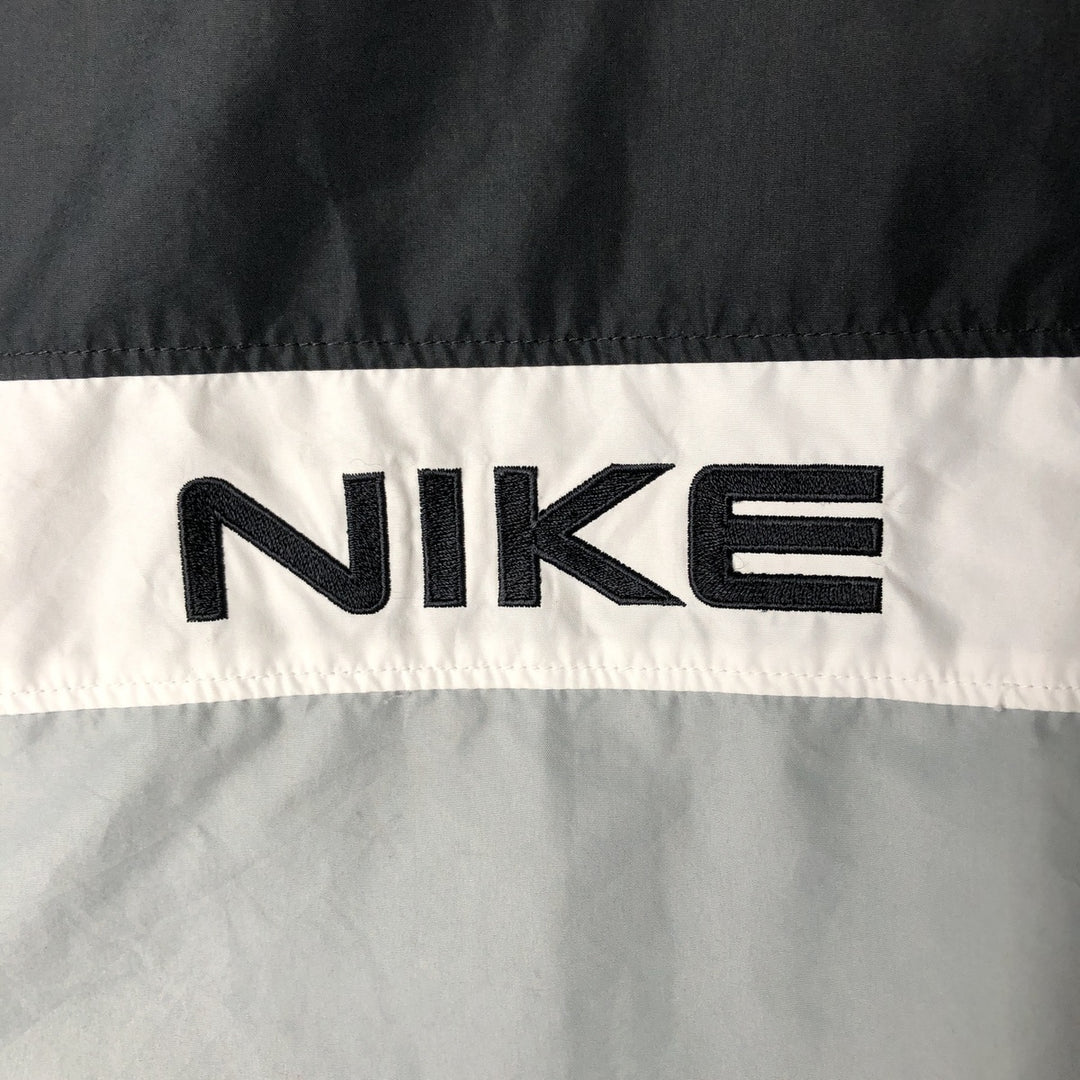 00'S Nike Windbreaker Men's M size polyester black type Vintage Second Hand