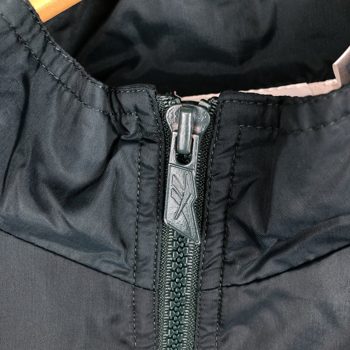 90'S Reebok Windbreaker, Men's Size L, Vintage polyester Green type dark green Vintage Second Hand