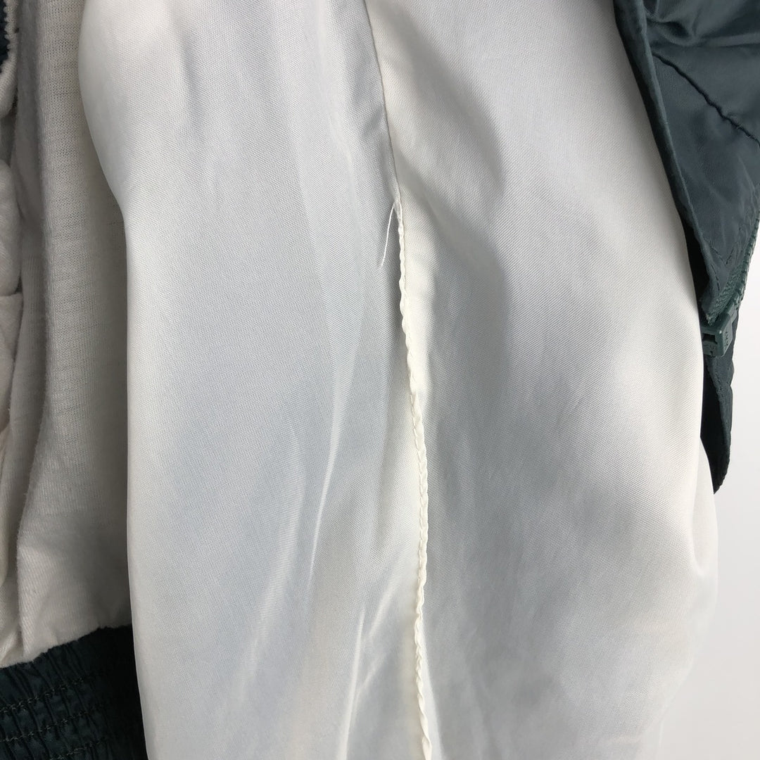 90'S Reebok Windbreaker, Men's Size L, Vintage polyester Green type dark green Vintage Second Hand