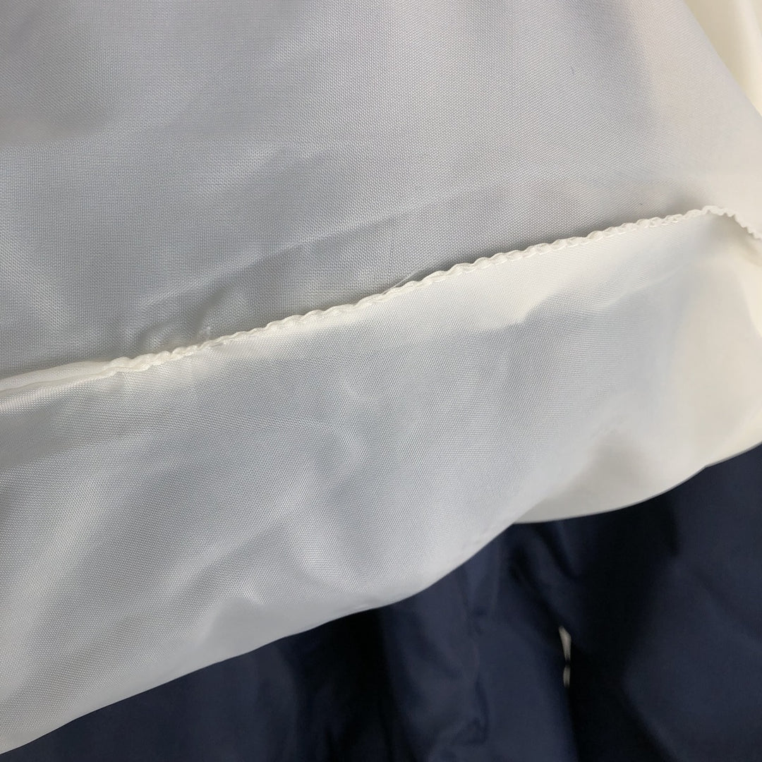 90'S Reebok nylon jacket, men's XL size, vintage Nylon white type Vintage Second Hand