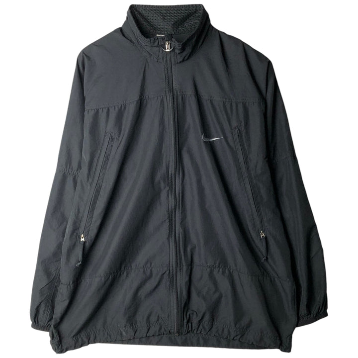 90'S Nike Windbreaker Men's Size L Vintage polyester black type Vintage Second Hand