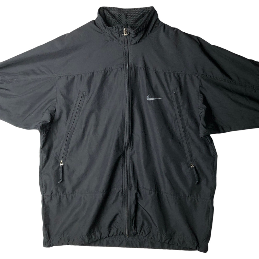 90'S Nike Windbreaker Men's Size L Vintage polyester black type Vintage Second Hand