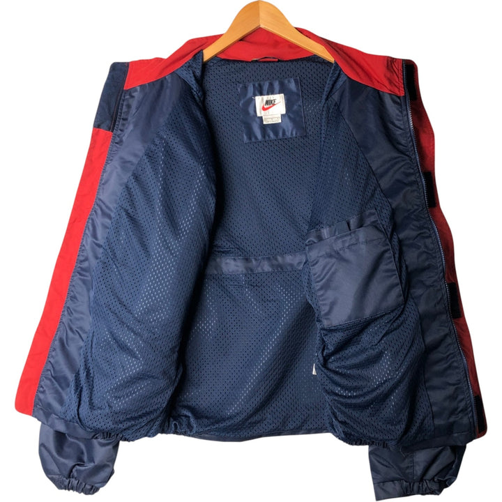 90'S Nike NIKE Nylon Jacket Men's Size L Vintage Nylon navy blue type Vintage Second Hand