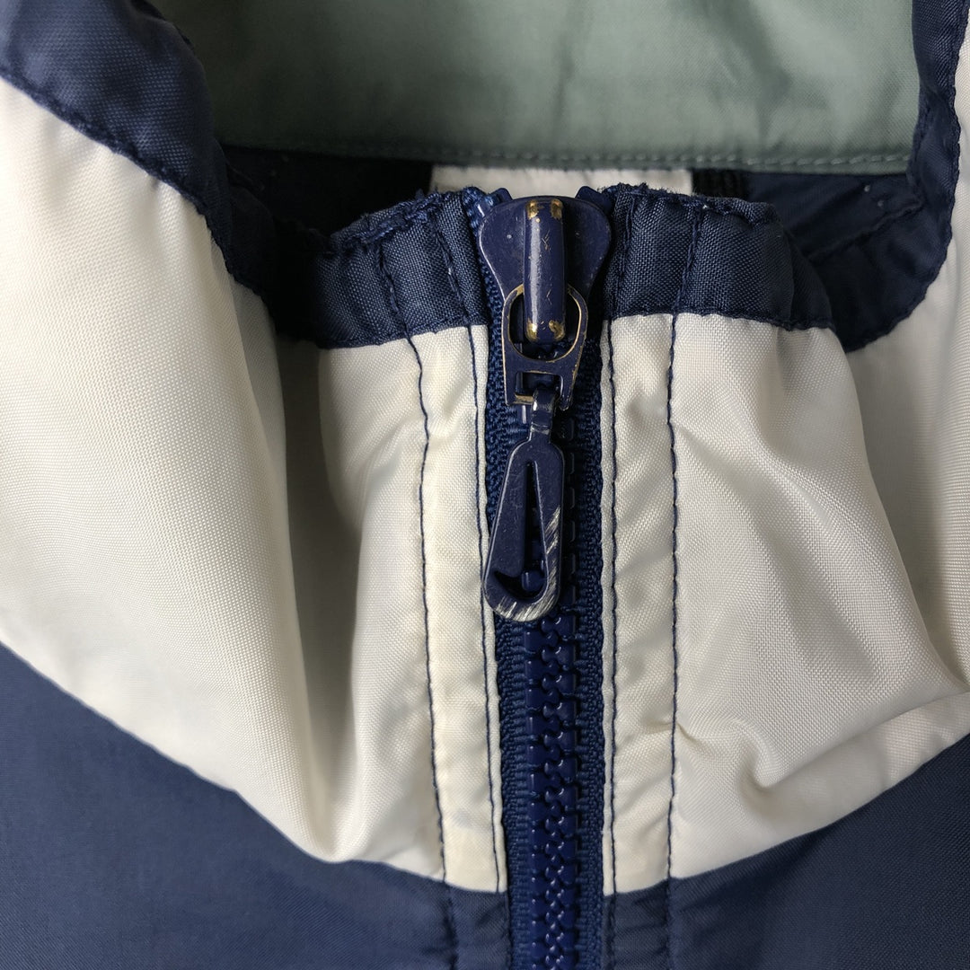 90'S Nike NIKE Back Logo Nylon Jacket Men's Size L Vintage Nylon navy blue type Vintage Second Hand