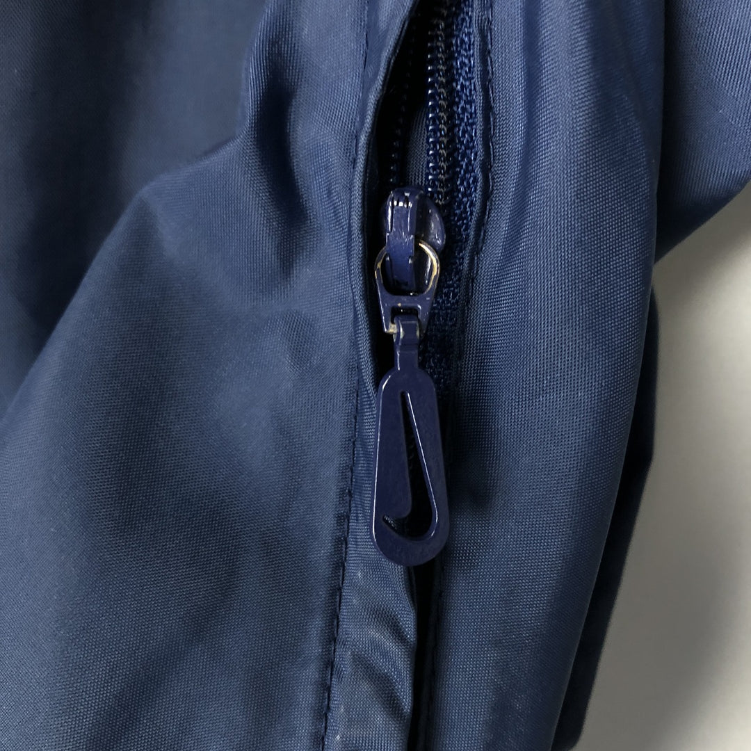 90'S Nike NIKE Back Logo Nylon Jacket Men's Size L Vintage Nylon navy blue type Vintage Second Hand