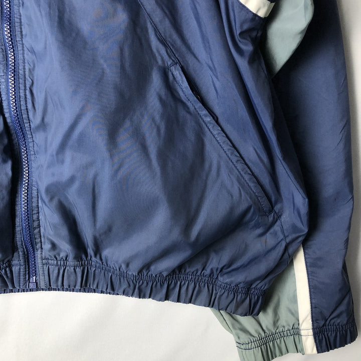 90'S Nike NIKE Back Logo Nylon Jacket Men's Size L Vintage Nylon navy blue type Vintage Second Hand