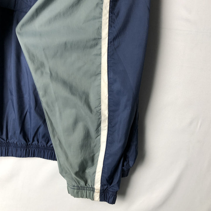 90'S Nike NIKE Back Logo Nylon Jacket Men's Size L Vintage Nylon navy blue type Vintage Second Hand