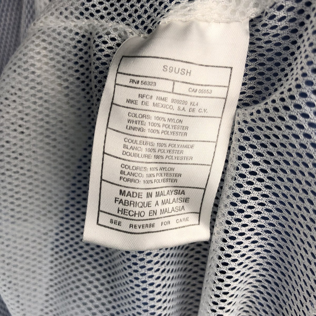 Nike Nylon Jacket, Men's Size L Nylon blue type Vintage Second Hand