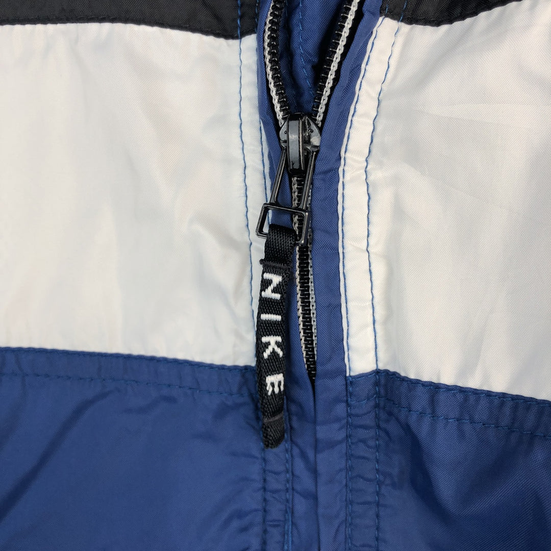 Nike Nylon Jacket, Men's Size L Nylon blue type Vintage Second Hand