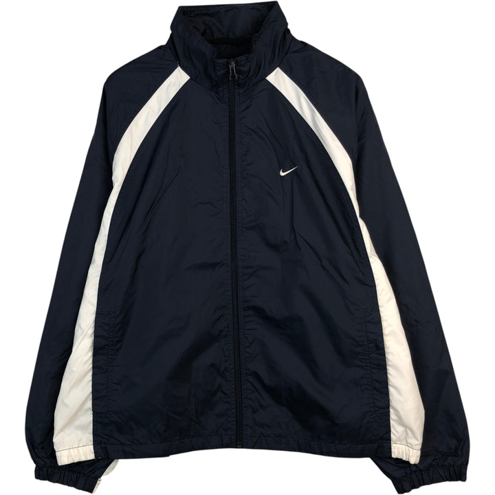 90s-00'S Nike Nylon Jacket, Men's Size L Nylon black type Vintage Second Hand