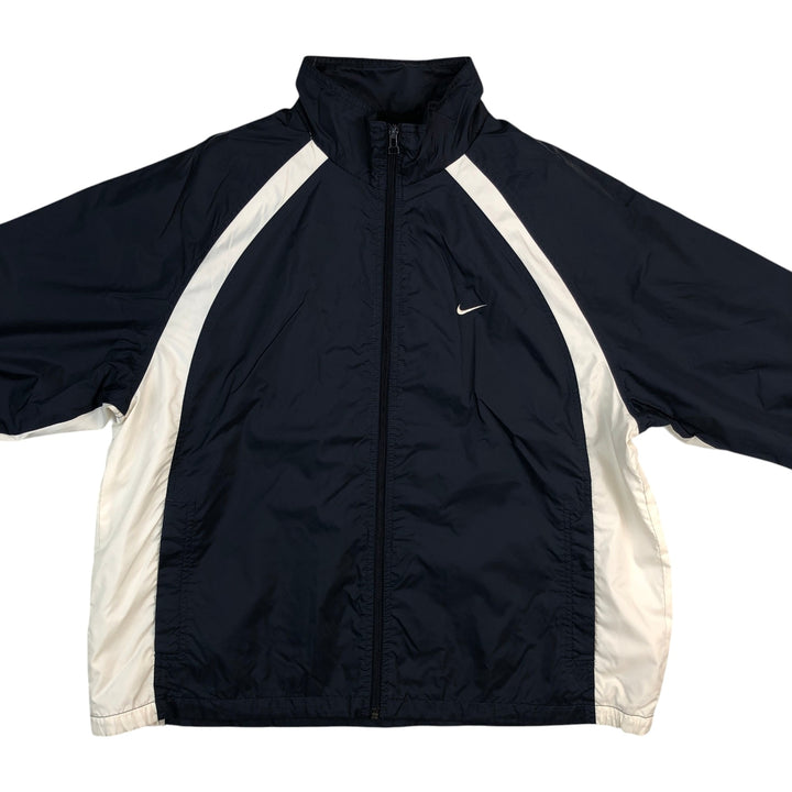 90s-00'S Nike Nylon Jacket, Men's Size L Nylon black type Vintage Second Hand