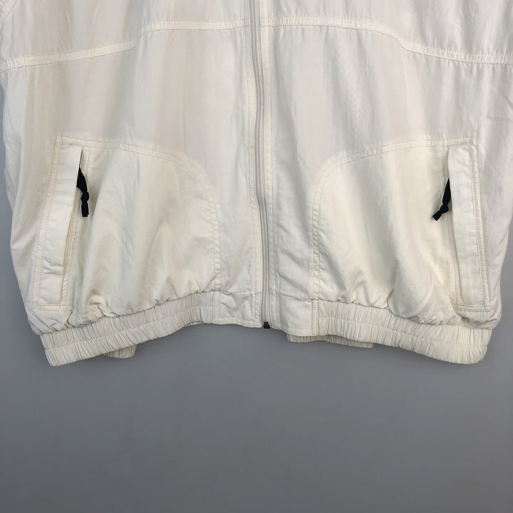 90'S Nike Nylon Jacket Men's XL Nylon white type Vintage Second Hand