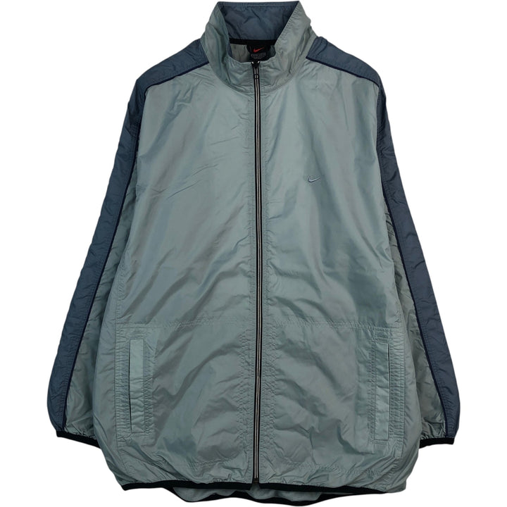 90'S Nike Nylon Jacket Men's XL Nylon gray type Vintage Second Hand