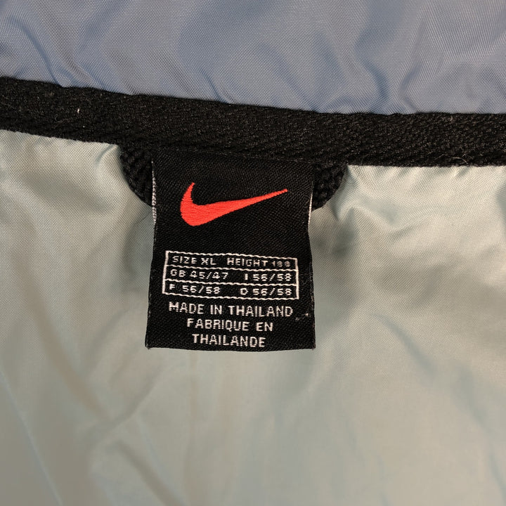 90'S Nike Nylon Jacket Men's XL Nylon gray type Vintage Second Hand
