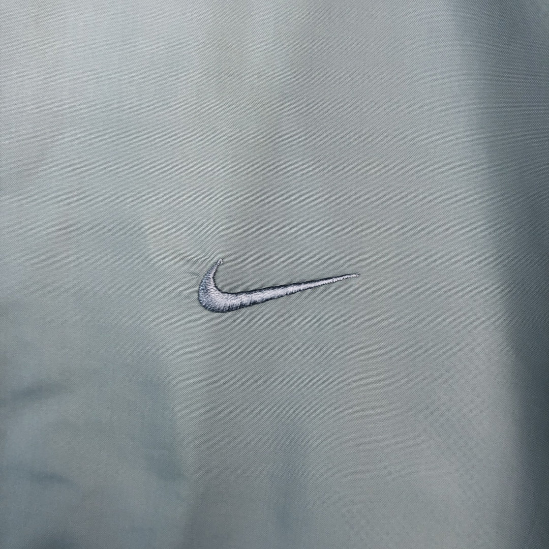 90'S Nike Nylon Jacket Men's XL Nylon gray type Vintage Second Hand