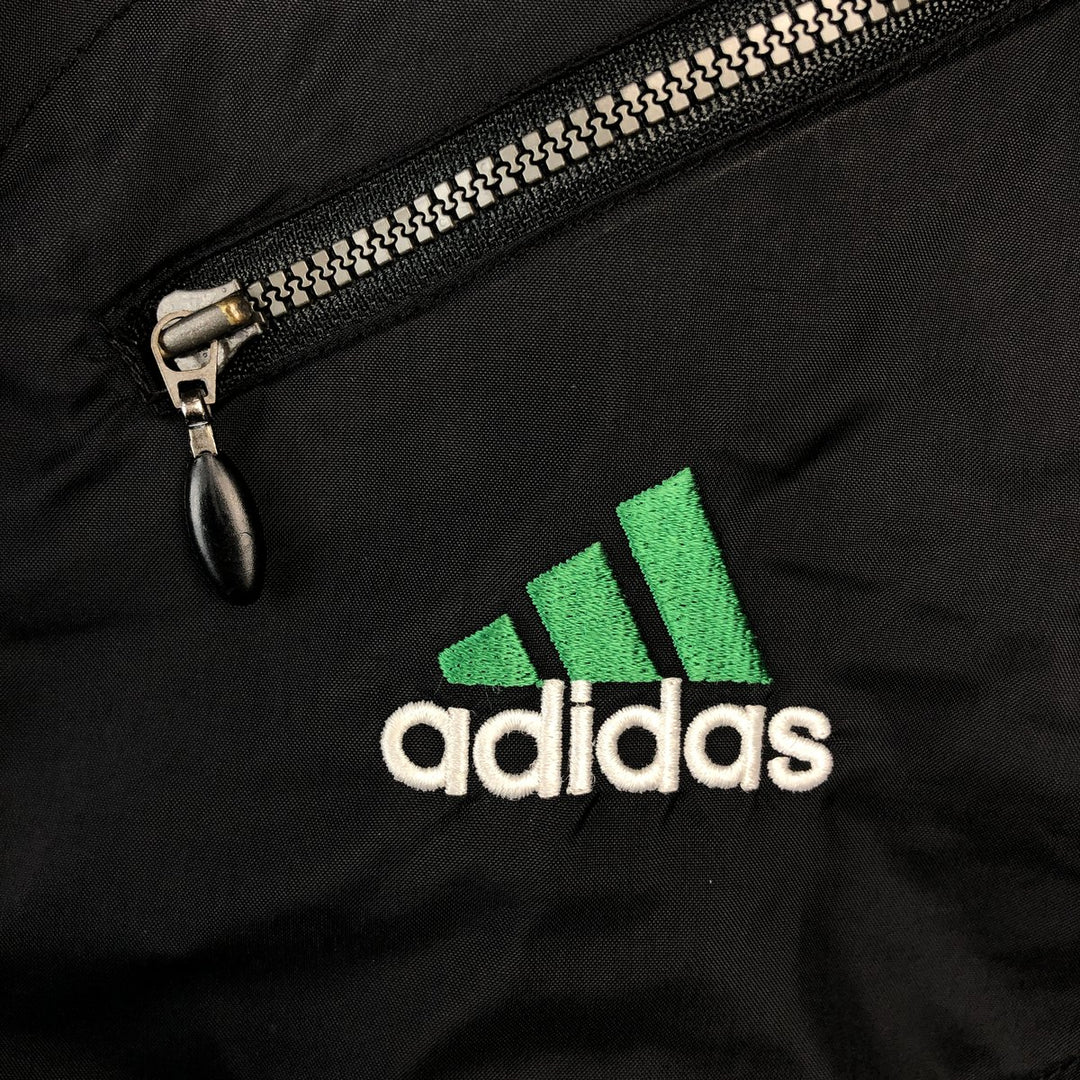 90s~00'S adidas windbreaker men's size L unclear black type Vintage Second Hand