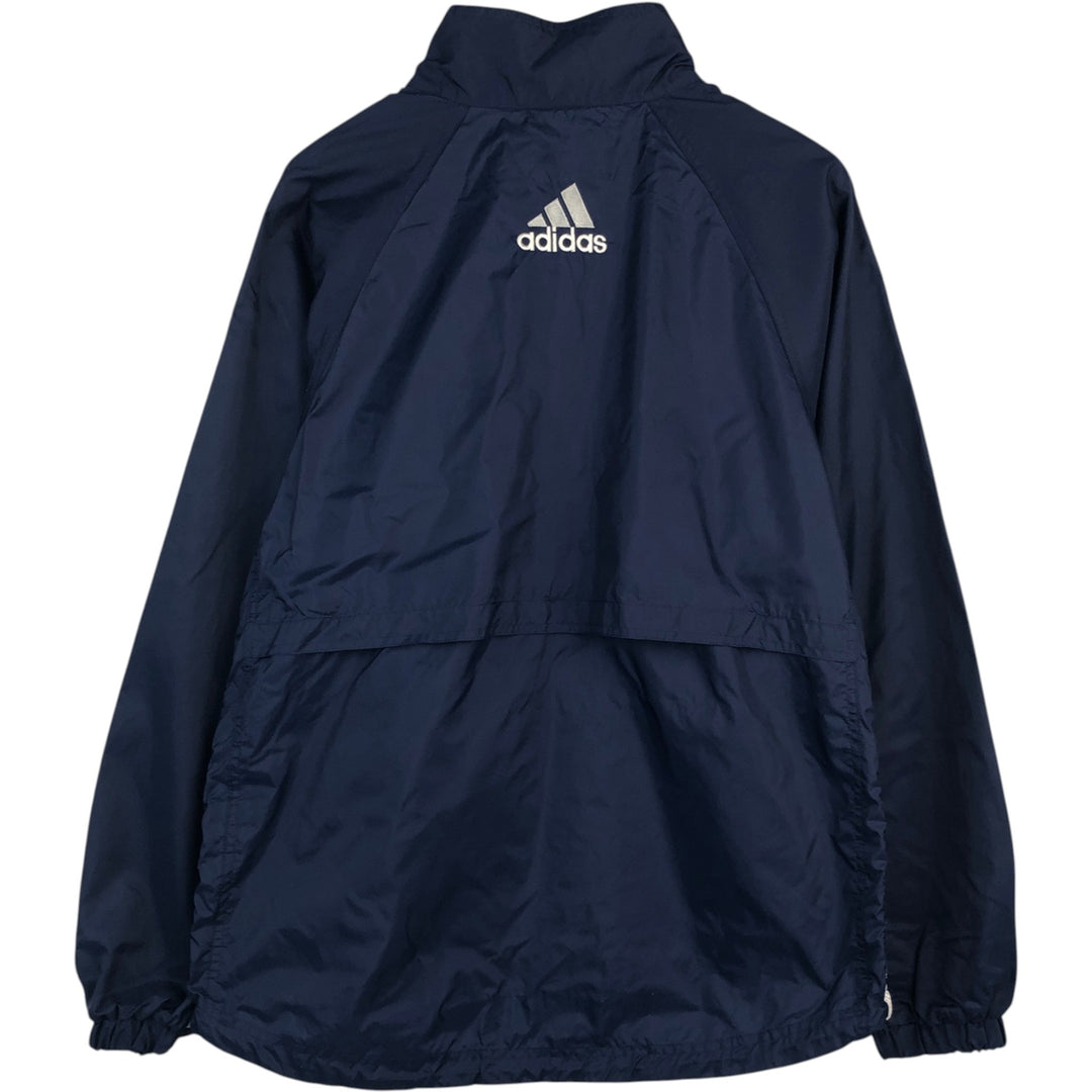 90s~00'S Adidas nylon jacket, men's size M Nylon navy blue type Vintage Second Hand