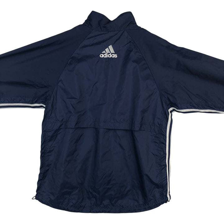 90s~00'S Adidas nylon jacket, men's size M Nylon navy blue type Vintage Second Hand
