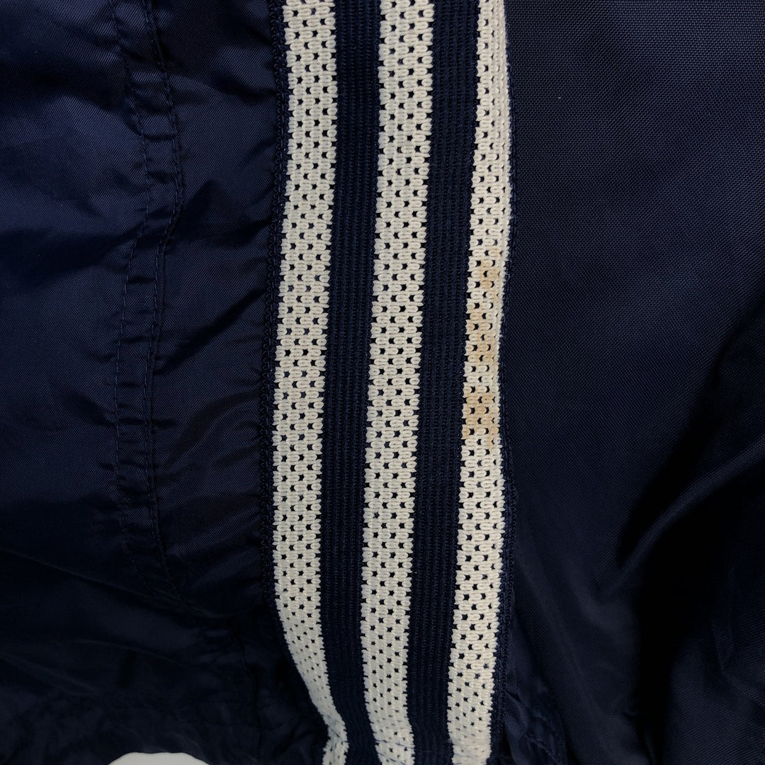 90s~00'S Adidas nylon jacket, men's size M Nylon navy blue type Vintage Second Hand