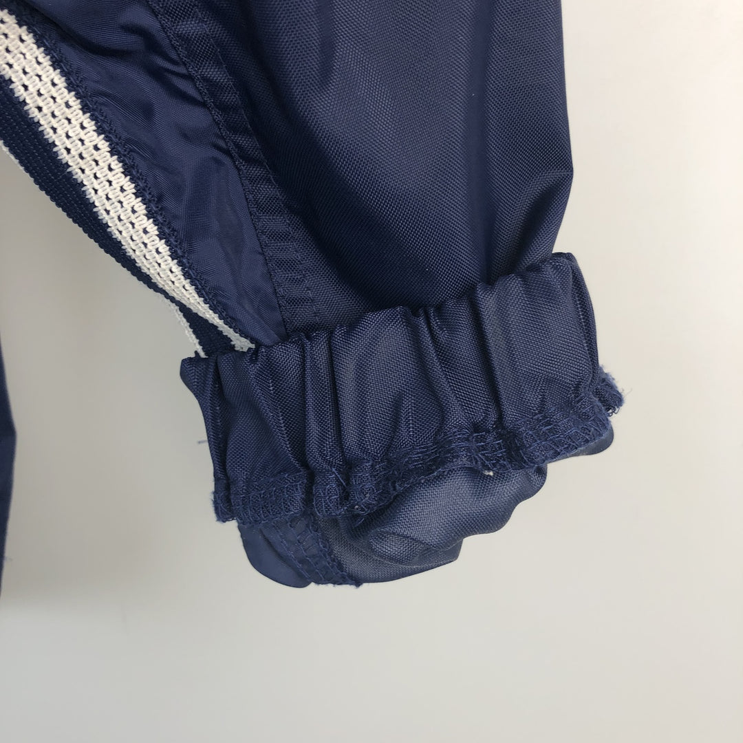 90s~00'S Adidas nylon jacket, men's size M Nylon navy blue type Vintage Second Hand