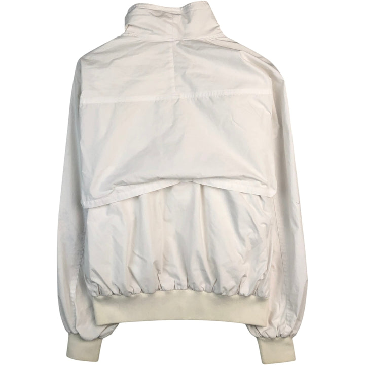 Adidas windbreaker, men's size M polyester white type Vintage Second Hand