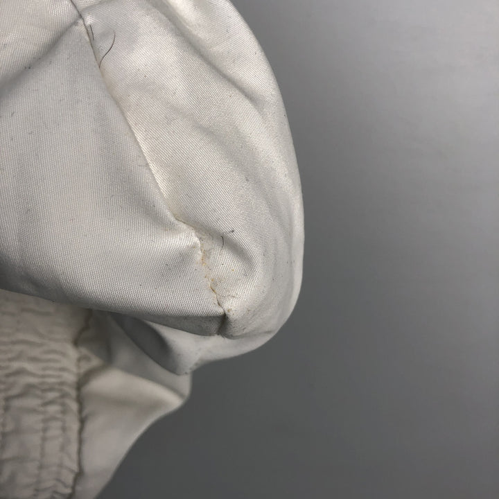 90s-00'S Adidas windbreaker, men's size M polyester white type Vintage Second Hand