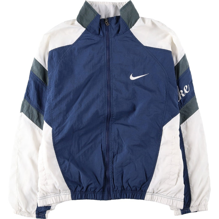 90'S Nike NIKE Nylon Jacket Men's Size L Vintage Nylon navy blue type Vintage Second Hand