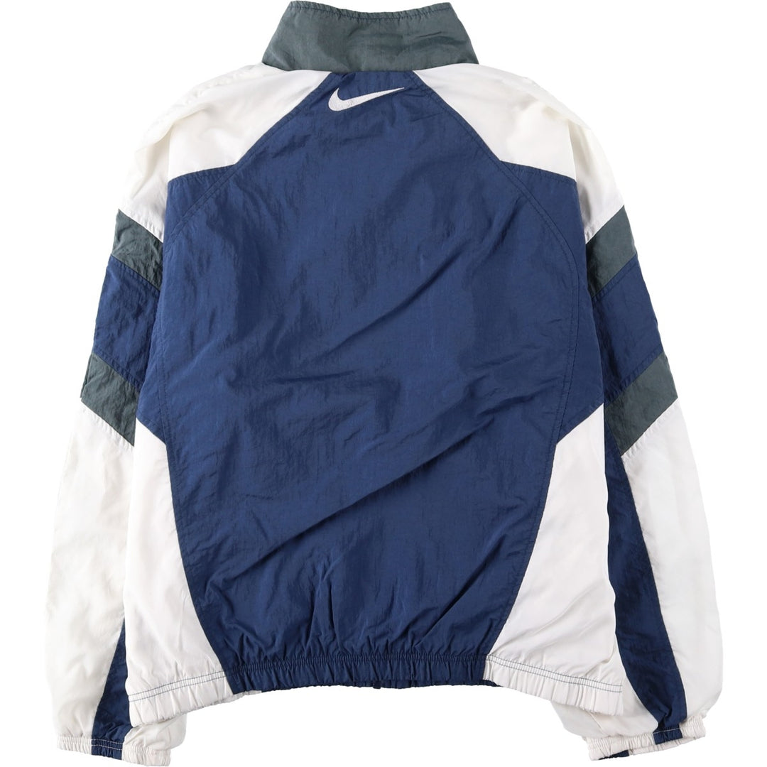 90'S Nike NIKE Nylon Jacket Men's Size L Vintage Nylon navy blue type Vintage Second Hand