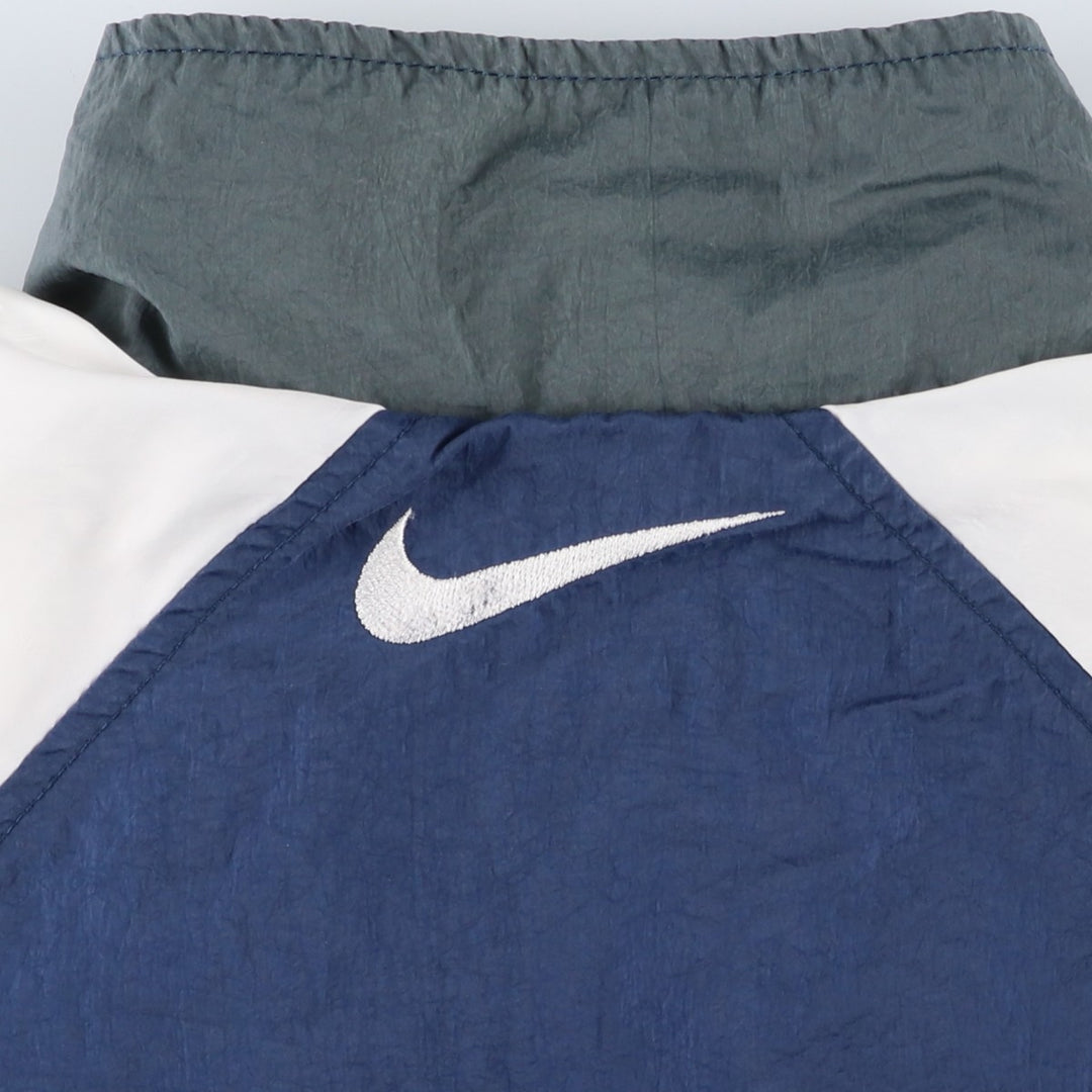90'S Nike NIKE Nylon Jacket Men's Size L Vintage Nylon navy blue type Vintage Second Hand