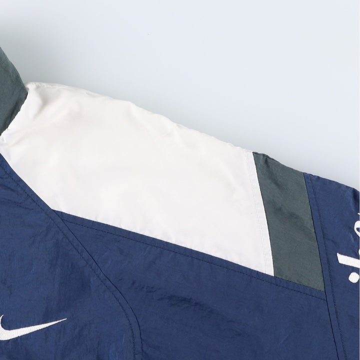 90'S Nike NIKE Nylon Jacket Men's Size L Vintage Nylon navy blue type Vintage Second Hand