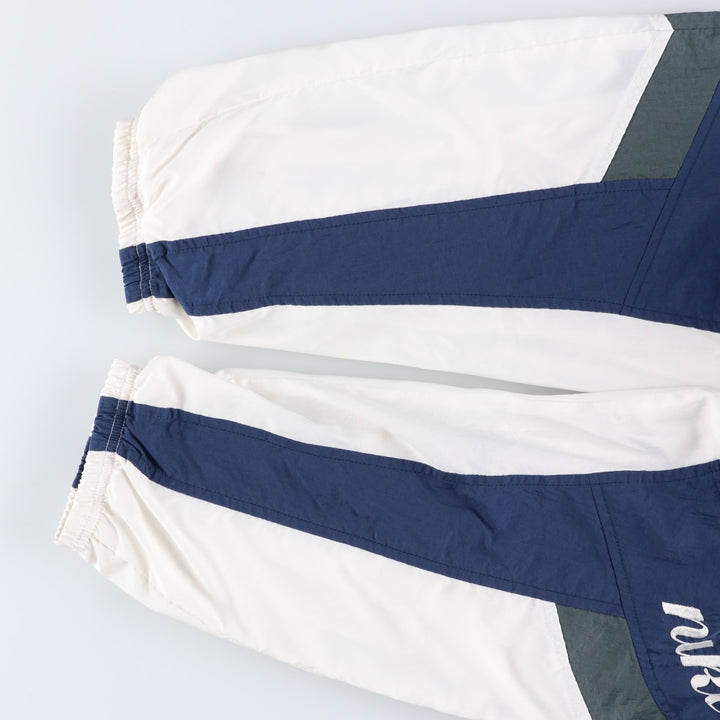90'S Nike NIKE Nylon Jacket Men's Size L Vintage Nylon navy blue type Vintage Second Hand