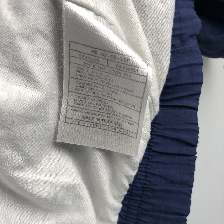 Nike Crazy Pattern Back Print Windbreaker, Men's Size M (approx.) Nylon blue type Vintage Second Hand