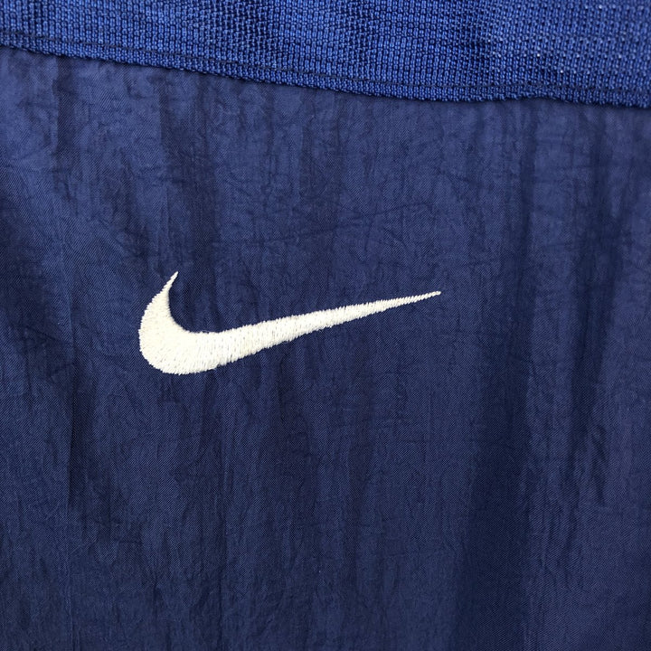 Nike Crazy Pattern Back Print Windbreaker, Men's Size M (approx.) Nylon blue type Vintage Second Hand