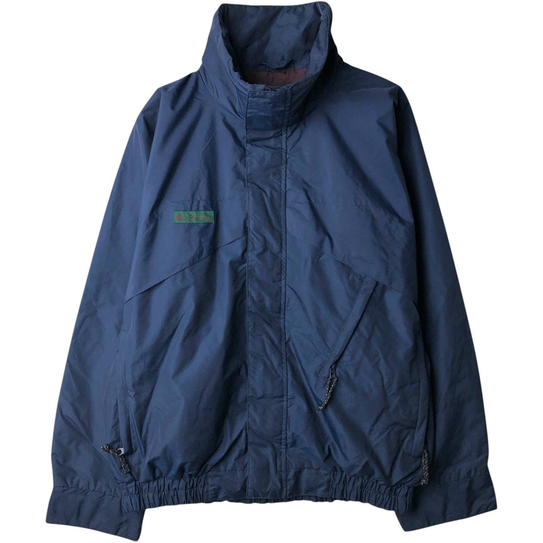 1990'S Columbia Whirlibird White Tag Mountain Jacket Shell Jacket Men's Size M (Equivalent) Vintage Nylon navy blue type Vintage Second Hand