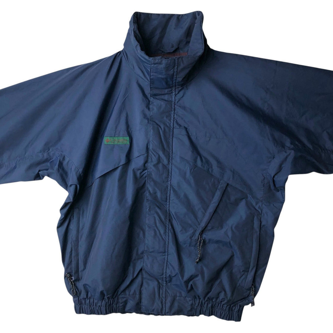 1990'S Columbia Whirlibird White Tag Mountain Jacket Shell Jacket Men's Size M (Equivalent) Vintage Nylon navy blue type Vintage Second Hand