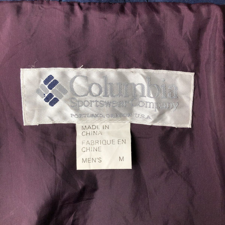 1990'S Columbia Whirlibird White Tag Mountain Jacket Shell Jacket Men's Size M (Equivalent) Vintage Nylon navy blue type Vintage Second Hand