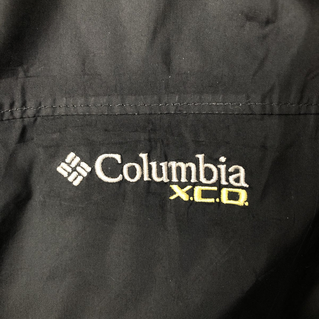 2000'S Columbia XCO Mountain Parka Shell Jacket, Men's Size XL Nylon black type Vintage Second Hand