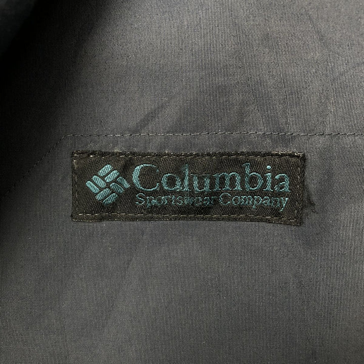 90'S Columbia Whirlibird Mountain Jacket, White Tag, Men's Size L, Vintage Shell Jacket Nylon navy blue type Vintage Second Hand