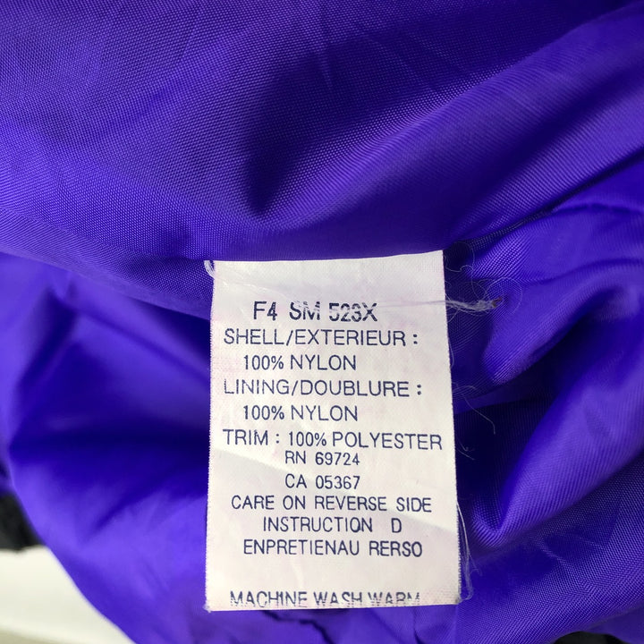1990'S Columbia BUGABOO Mountain Parka Shell Jacket (White Tag) - Men's Size XL (Equivalent) - Vintage Nylon black type Vintage Second Hand