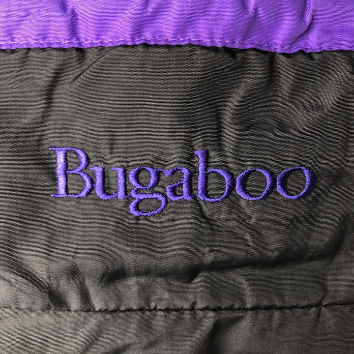 1990'S Columbia BUGABOO Mountain Parka Shell Jacket (White Tag) - Men's Size XL (Equivalent) - Vintage Nylon black type Vintage Second Hand