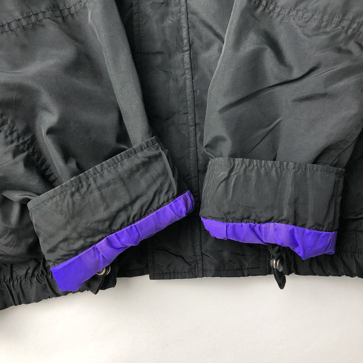 1990'S Columbia BUGABOO Mountain Parka Shell Jacket (White Tag) - Men's Size XL (Equivalent) - Vintage Nylon black type Vintage Second Hand