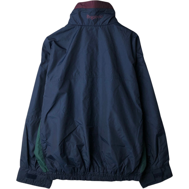 1990'S Columbia BUGABOO Mountain Jacket/Shell Jacket (White Tag) - Men's Size L (Equivalent) - Vintage Nylon navy blue type Vintage Second Hand