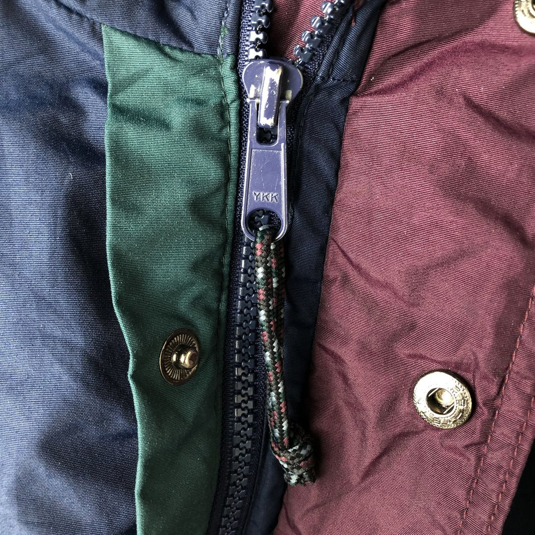 1990'S Columbia BUGABOO Mountain Jacket/Shell Jacket (White Tag) - Men's Size L (Equivalent) - Vintage Nylon navy blue type Vintage Second Hand