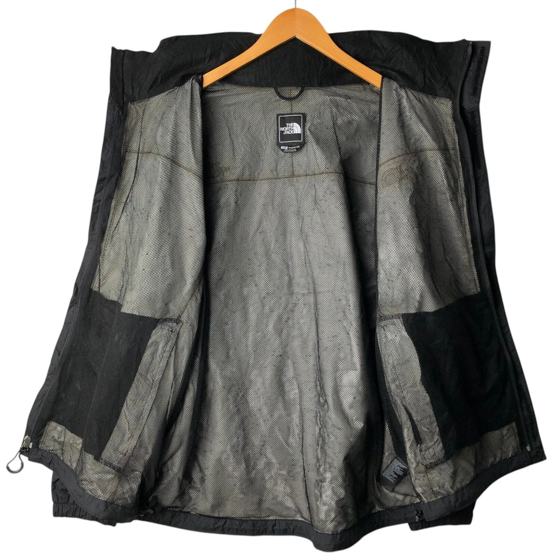 The North Face Mountain Jacket, Shell Jacket, Men's Size L Nylon black type Vintage Second Hand