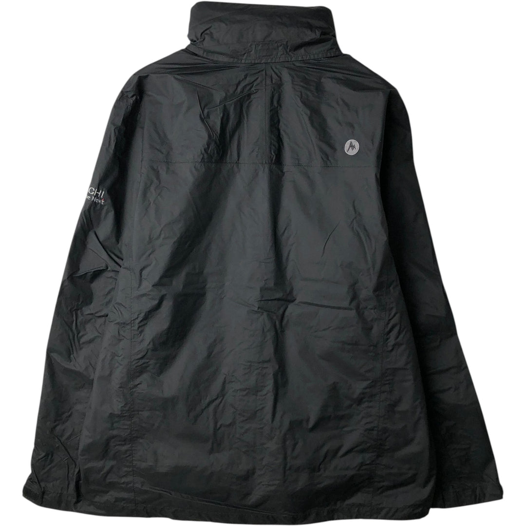 2000'S Marmot HITACHI Ripstop Mountain Jacket Shell Jacket Men's XL equivalent Nylon black type Vintage Second Hand