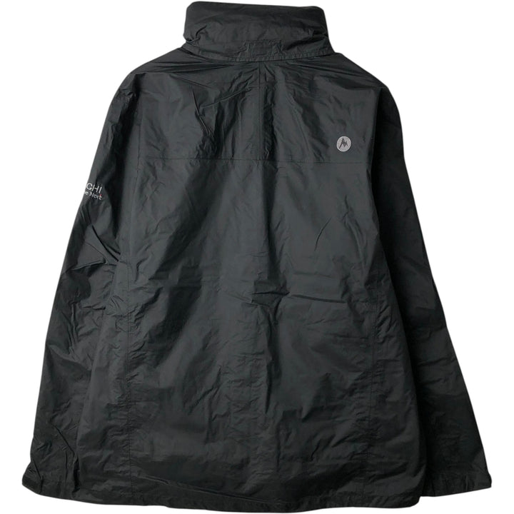 2000'S Marmot HITACHI Ripstop Mountain Jacket Shell Jacket Men's XL equivalent Nylon black type Vintage Second Hand
