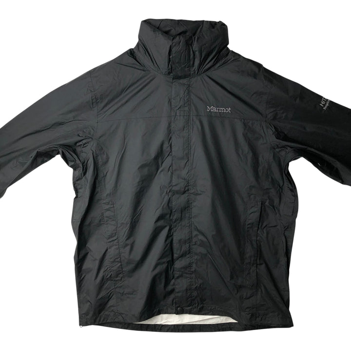 2000'S Marmot HITACHI Ripstop Mountain Jacket Shell Jacket Men's XL equivalent Nylon black type Vintage Second Hand