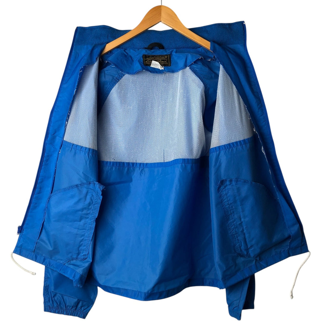 1970'S Eddie Bauer Black Tag Nylon Jacket, Men's Size M (Equivalent), Vintage Nylon blue type Vintage Second Hand
